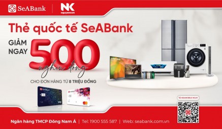Giảm 500K tại hệ thống Nguyễn Kim